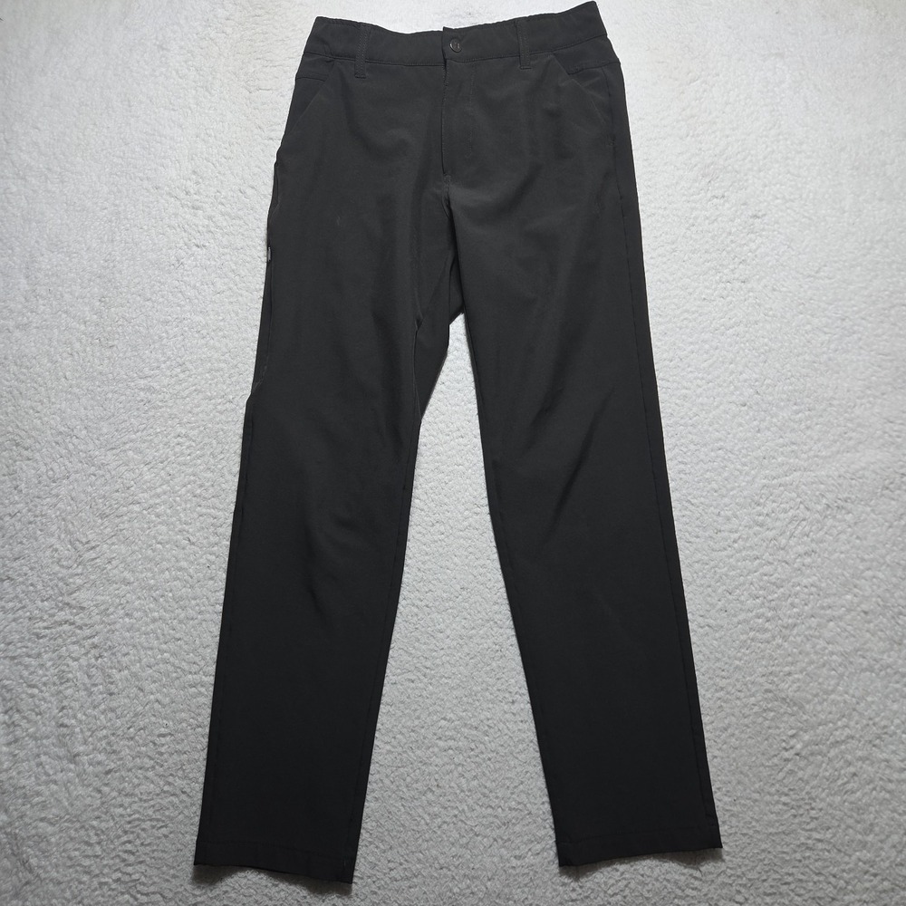 Bylt Pants Mens 30 Black Kinetic Pant Commuter Golf Performance Stretch Casual